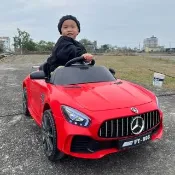 【奔雷國際】Benz賓士 12V 雙驅 兒童電動車 兒童超跑(FT998 小朋友生日禮物  模型賽車玩具 玩具遙控車)
