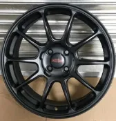 【美麗輪胎館】類RAYS ZE40 新款 放射狀 鋁圈樣式 17吋 5X100/108 8J ET35 消光黑