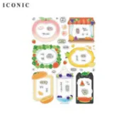 ICONIC 裝飾框便利貼 Blah blah frame sticker 05 Fruit【金石堂】
