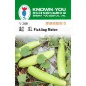 種子王國 越瓜種子【蔬果種子】農友牌 2-10月播種 小包裝種子 約15粒 彩色原包裝