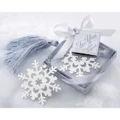 【 中和實體店 】 雪花書籤禮盒｜現貨 婚禮小物・二次進場｜氣球 聖誕節禮品