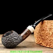 【可開發票】【首單直降】進口石楠木經典過濾煙鬥男士手工煙袋鍋實木老式煙鍋