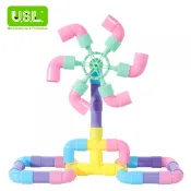 娃娃國【台灣 USL】遊思樂 水管積木