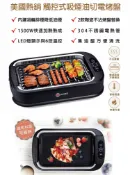 【HOTAI購】‼️加碼贈象印保溫杯 ‼️【DIAMOND CHEF】觸控式吸煙油切電烤盤 EL18023-10100 (贈品 象印不銹鋼真空保溫杯RB75-XA)