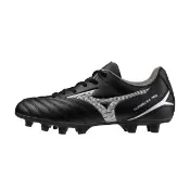 【MIZUNO 美津濃】MONARCIDA NEO III 兒童足球鞋 釘鞋 黑銀 P1GB242503