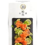 寶媽好食多│煙燻鮭魚切片100g｜煙燻香氣細緻・冷盤早餐皆適合・沙拉食材・即食海鮮-100g克