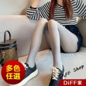 【DIFF】韓版加絨加厚一體透膚內搭褲 光腿神器 黑絲襪 假透膚褲襪 褲子 長褲 發熱褲 保暖褲 秋冬女裝【P416】