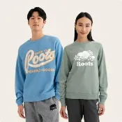 【Roots】男女款-精選Roots 海狸圖案LOGO大學T(多款可選)
