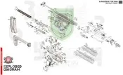 【杰丹田】APFG MCX Spear LT  原廠零件  爆炸圖