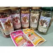 萌寵零食櫃 | 【PINKIN、A★STAR小動物美味點心多拿滋/香蕉乾/野菜球/花花片/蔬菜乾/波波粒 / 苜蓿草磚】
