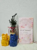 幸福買取🌸日本製 tenugui 純棉 100% 二重紗布巾 日本製萬用紗布/毛巾 がーぜ手拭-粉紅色櫻花兎子
