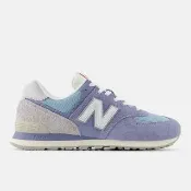 【NEW BALANCE】574 男女 運動休閒鞋 復古鞋 舒適 穿搭 麂皮 藍紫(U574BLG)