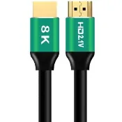 【IS】HDMI-L3 8K/60Hz高畫質動態HDR影像傳輸雙頭HDMI 2.1版轉接線 1.5m(Switch/PS5/Xbox轉電腦螢幕顯示器)