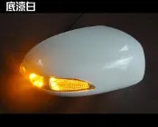 適用於 BLUEBIRD SYLPHY 05-11/INFINITI M35 05-10/FUGA 後視鏡LED燈蓋燈殼
