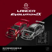 TimeMicro 1/64 三菱 Mitsubishi Lancer EVO9 HIPERMAX 人偶 合金模型車