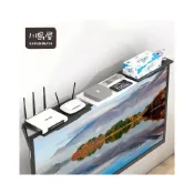 (店+)螢幕上方置物架 台灣現貨 電視架 電腦螢幕置物架 螢幕架 遙控器置物架 機上盒 壁掛架 收納架 電視螢幕 掛架