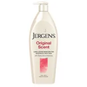 美國原裝Jergens潤膚乳液(櫻桃杏仁)(21oz./621ml)*3
