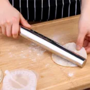 Professional Stainless Steel French Rolling Pin for Baking