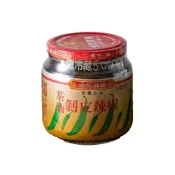 (店+)金品醬園茶油剝皮辣椒/中/小辣/(全素)/550g/罐/產地直送/花蓮名產