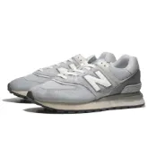 NEW BALANCE 慢跑鞋 NB 574 LEGACY 灰白 皮革 復古 男 U574LGDG