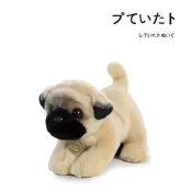 美國aurora world正版仿真動物巴哥犬狗狗公仔玩偶娃娃毛絨玩 具