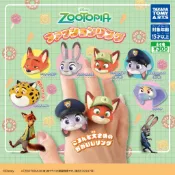 =現貨= T-ARTS 動物方城市 大頭時尚戒指 扭蛋 轉蛋 尼克 茱蒂