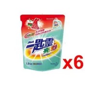 一匙靈 亮彩超濃縮洗衣精（補充包1.8kg）x6包/箱
