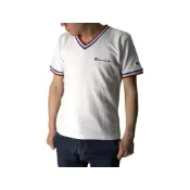  (店+)【Champion】Champion 冠軍V領套頭直筒短袖T恤 男款