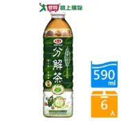 愛買線上購物 愛之味健康油切分解茶590MLx6入【愛買】