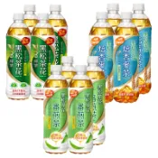 【蝦皮直營】黑松 茶花 580mlx4入組 綠茶/一番煎茶/焙香麥茶 茶 綠茶 麥茶 無糖 飲料