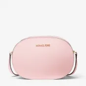 MICHAEL KORS 斜背包 側背包 十字紋防刮真皮 相機包 盒子包 M93625 粉色MK(現貨)