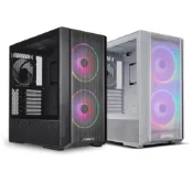 (店+)【LIAN LI 聯力】LANCOOL 216 RGB ATX 電腦機殼 可拆式頂部支架 透側 黑色/白色