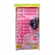 asdfkitty可愛家精品店 asdfkitty*日本製 桃紅色超細纖維泡沫洗澡巾/沐浴巾-28*100公分-普硬BATHLORANE