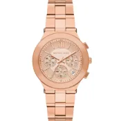 Michael Kors MK Billie 時尚三眼計時女錶-玫瑰金/37mm MK7604 開學季禮物