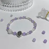【Pingzhi】紫超七 | 白貝母 白水晶 白幽靈 天然水晶