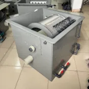 免運 戶外魚池過濾器 水循環系統 家用商用微滤机水产养殖鱼池高密度鱼虾养殖自动反冲洗循环设备转鼓过滤器