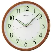 SEIKO 日本精工 夜光 滑動式秒針 靜音掛鐘 QXA272B -31cm
