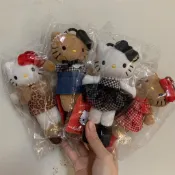 全新未拆袋 7-11 Hello Kitty長腿絨毛吊飾 長腿Kitty吊飾 長腿Kitty娃娃吊飾 三麗鷗吊飾