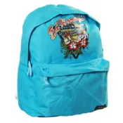 (店+)【Ed Hardy】Shane 海灘天堂輕便後背包 粉藍(限量出清 數量有限售完為止)