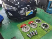 JK Racing S1 大四活塞卡鉗組 搭配 330mm 劃線碟盤 FORD FOCUS MK4 (前) 多色系