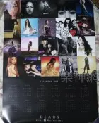 中島美嘉 Mika Nakashima 絕美精選: 昂首明日DEARS 【日版年曆海報】全新!免競標