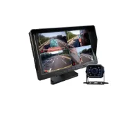 (店+)【路易視】QX5 1080P 10吋螢幕一體機 四路全景監控 行車紀錄器(行車記錄器、貨車)