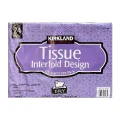 (店+)【Kirkland Signature 科克蘭】科克蘭 三層抽取衛生紙 120張 X 24入