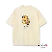 【MOMO】100%純棉短袖 桃子 KAKAO FRIENDS周邊 萊恩 Ryan 屁桃衣服 oversize 韓版顯瘦