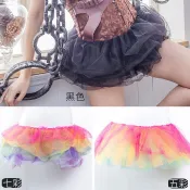 澎裙 內搭澎裙 網紗澎澎裙蓬蓬裙 黑白粉紅紫藍黃綠橘桃紅色