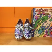 **Macanna**麥坎納專櫃~普希金系列~手作滴漆“~全特殊黃牛皮手工製鞋面氣墊鞋00164S