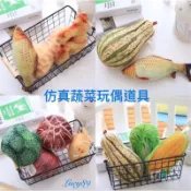 免運 台灣出貨🚚 仿真小巧蔬菜抱枕 大白菜花椰菜生薑豬腳花生南瓜馬鈴薯香菇洋蔥 豬蹄 蔬菜飾品裝飾道具教材