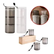(店+)【ANKOMN】營養氣密艙 XL-3格 (贈 防塵袋) ｜小鮮盒-單格 氣密盒 附提繩 可裝粉類 堅果 咖啡豆