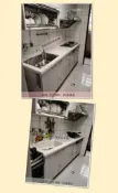 更換廚具檯面 一字型廚具 人造石檯面 更換水槽 廚具維修 更換門板 更換絞鍊 人造石拋光打磨 人造石裂縫修補 阿源廚具工