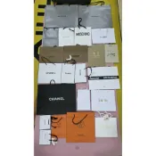 名牌紙袋Chanel.YSL.Gucci.LV.Burberry.Kenzo.Chloe.BV.愛馬仕.巴黎世家.紙袋